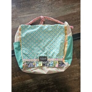 Matilda Jane Platinum Quilted Patchwork Messenger Bag Kids Fun Colorful